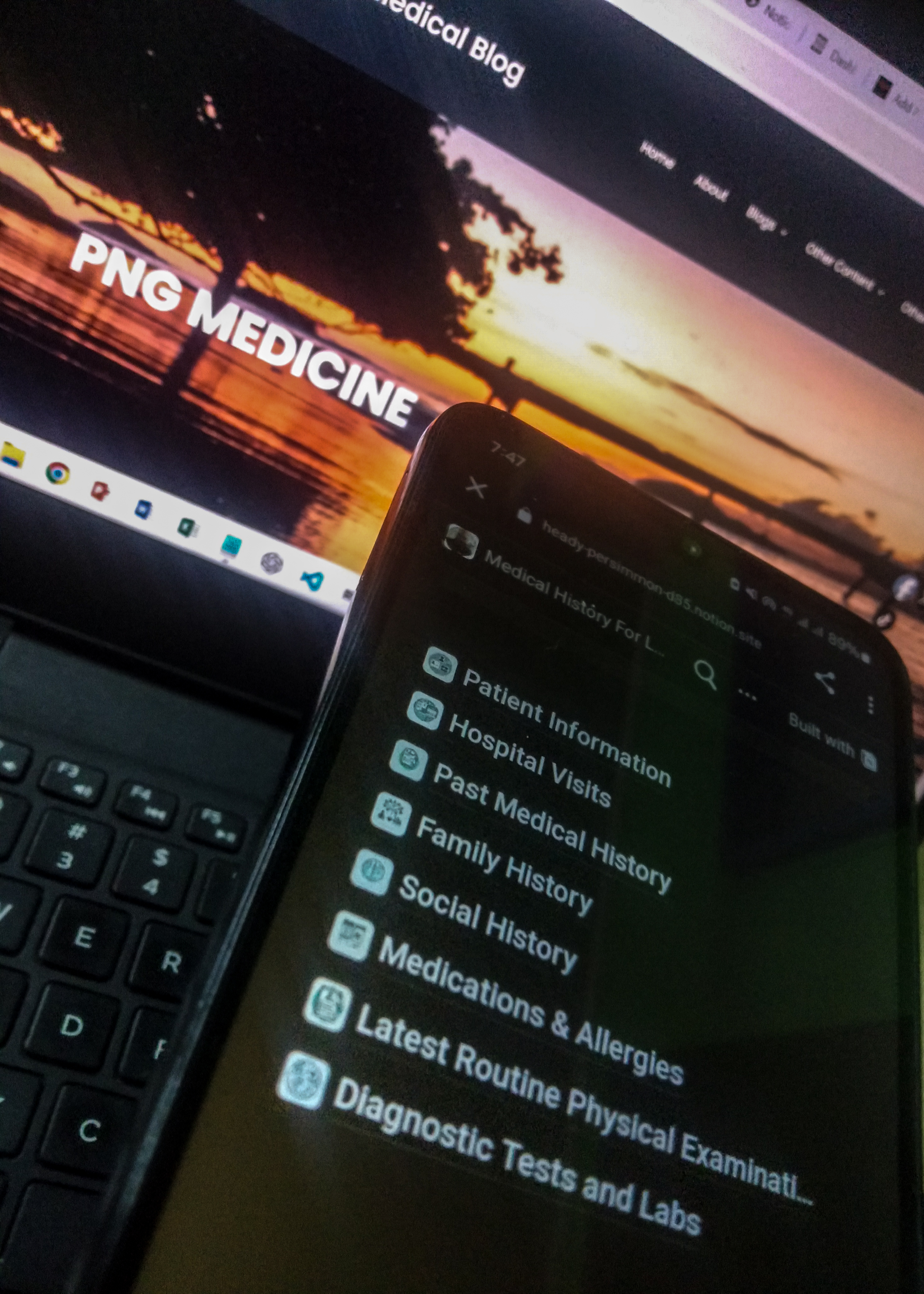 Notion App as a Medical Records Solution