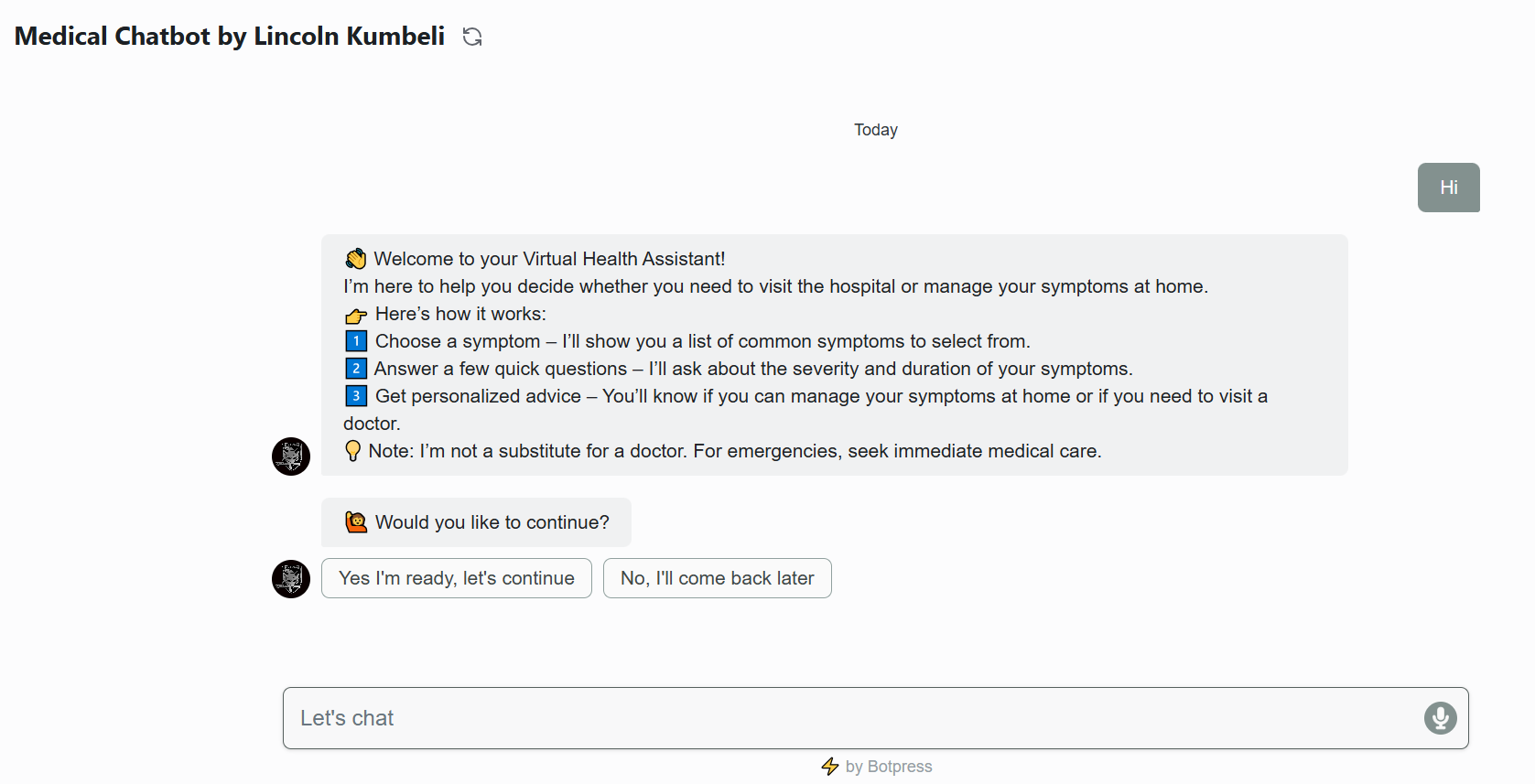 Chatbots in Healthcare: Improving Efficiency and Optimizing Patient Care in Papua New Guinea